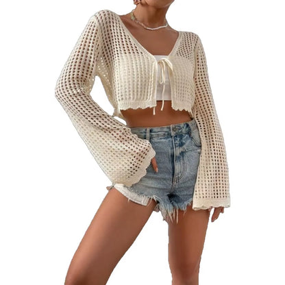 Cardigan estivo sexy da spiaggia